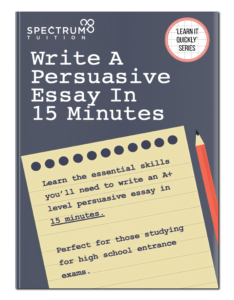 help on writing a persuasive essay